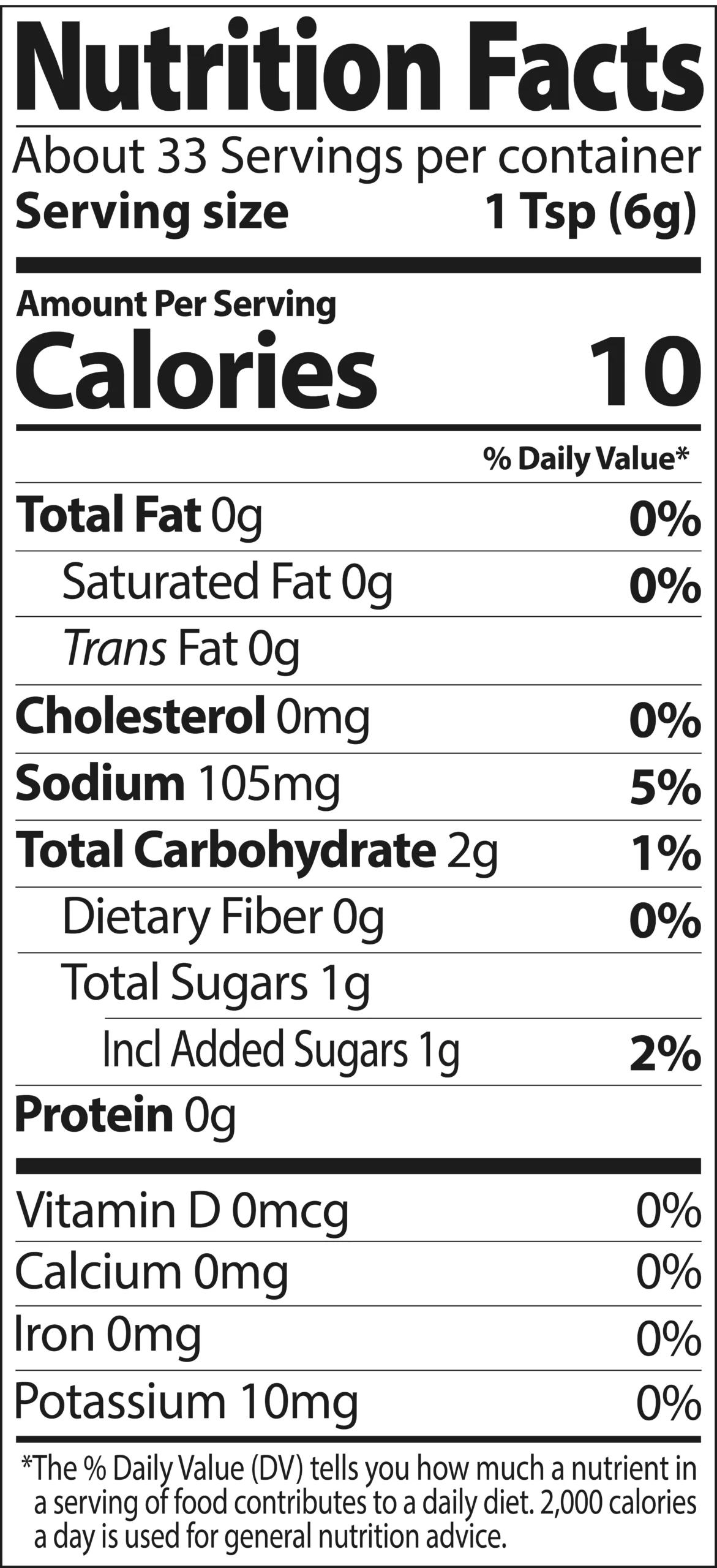 Nutrition Facts