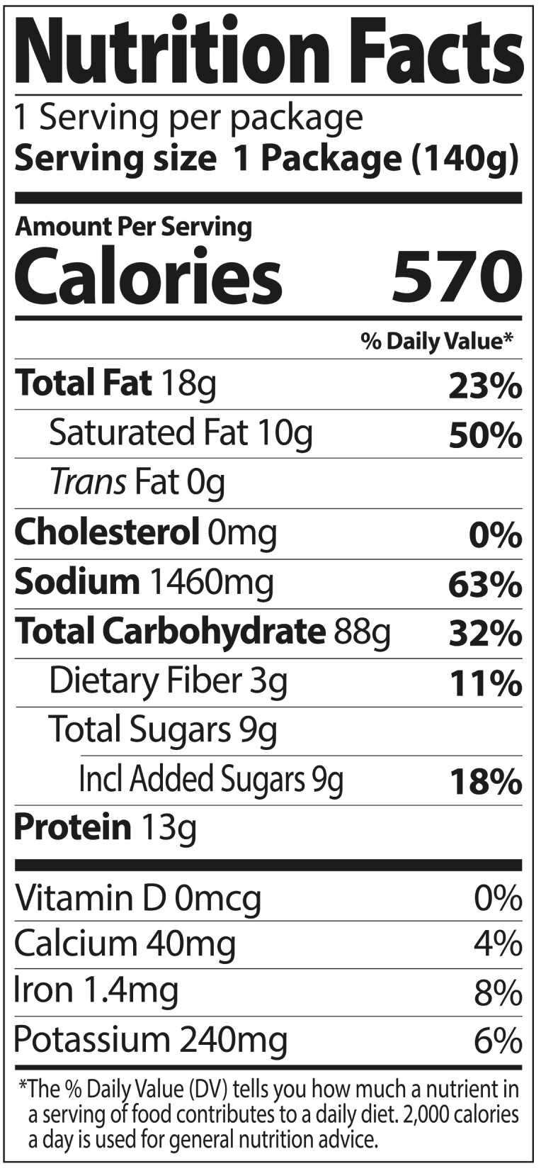 Nutrition Facts