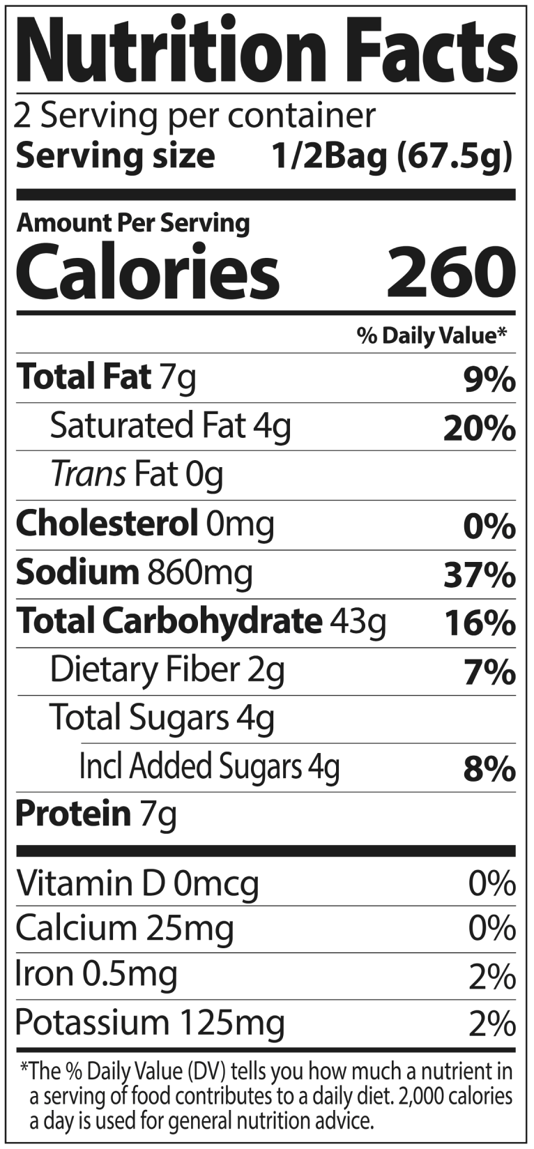 Nutrition Facts