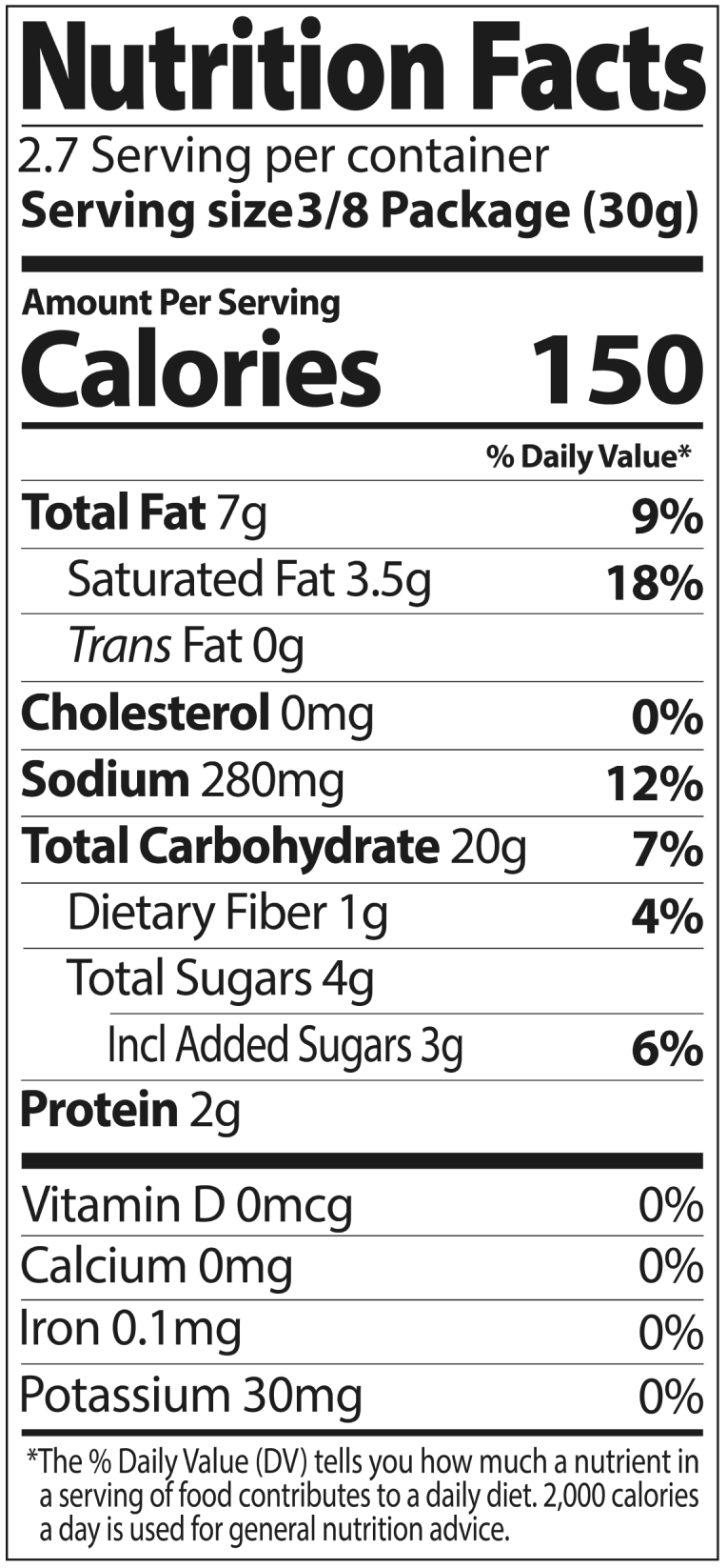 Nutrition Facts