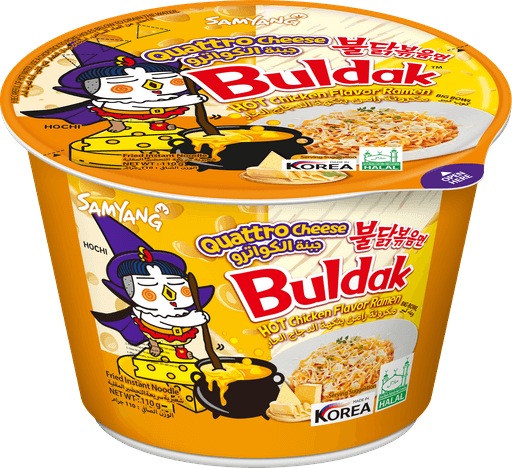 Buldak Ramen Quattro Cheese