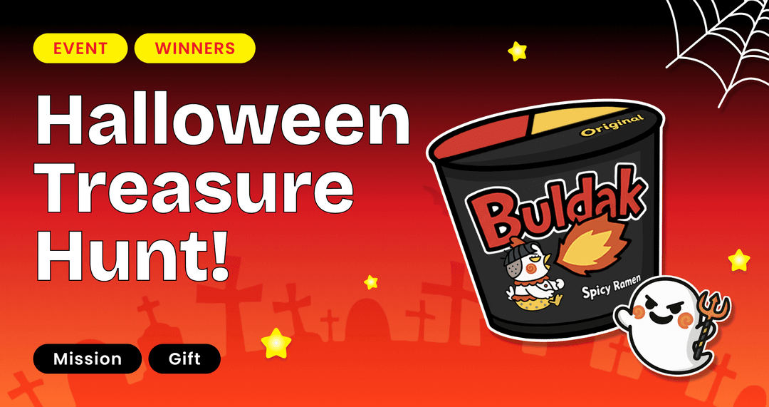 [WINNERS] Buldak Halloween Treasure Hunt Is On! 🎃