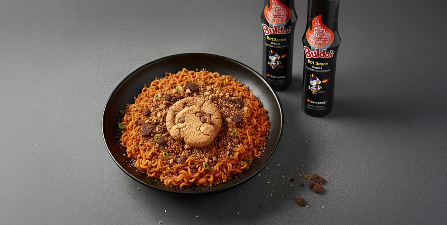 Buldak & Cookies?! The best 5-Minute Recipe Breaking the Internet
