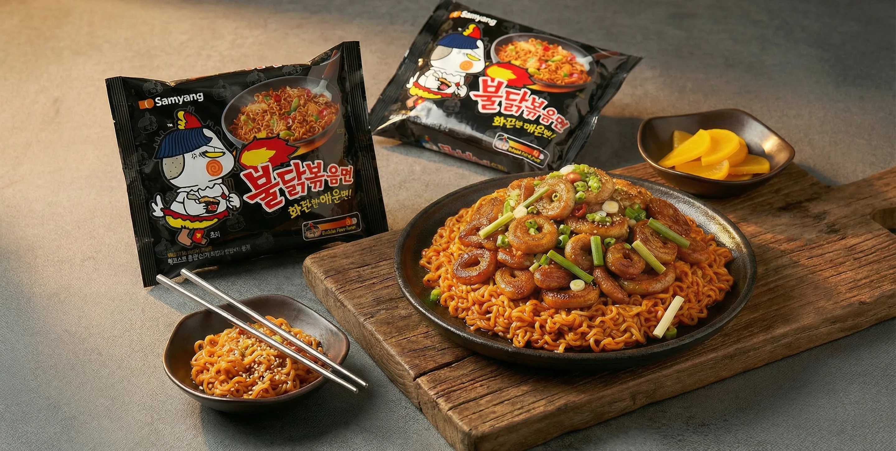 믿고 먹는 매운음식 조합 1위,  불닭 X 곱창