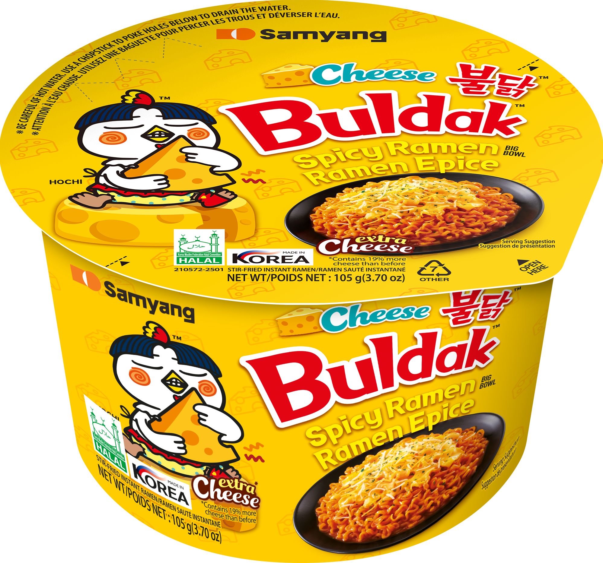 Buldak Ramen Cheese Big Bowl