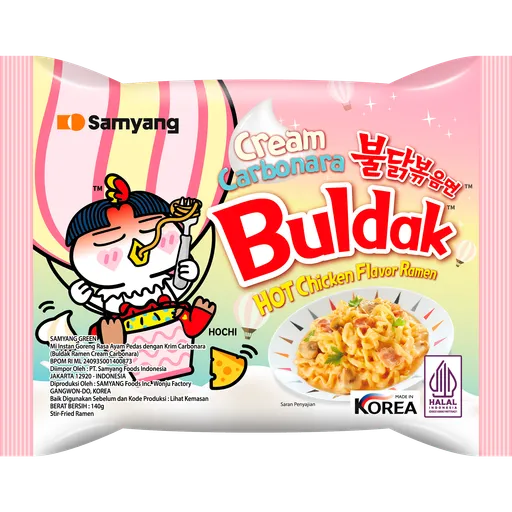 Buldak Ramen Cream Carbonara 