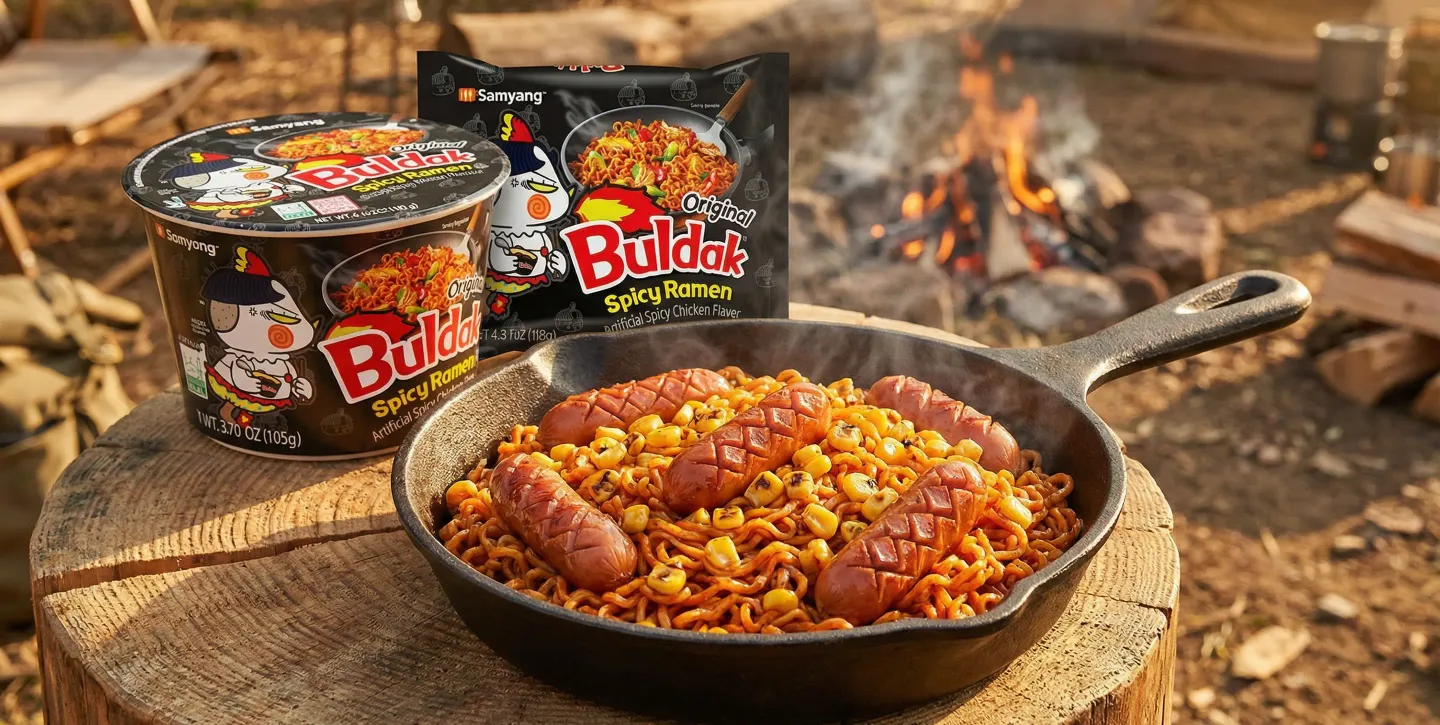 Why Buldak Is One of the Best Camping Food Ideas: 4 Easy Recipes