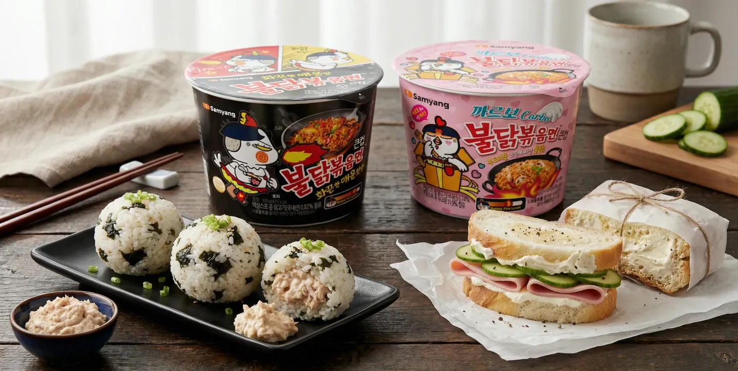 도시락이 다시 유행을 한 이유는? 불닭이 도시락 메뉴에 등장하는 이유