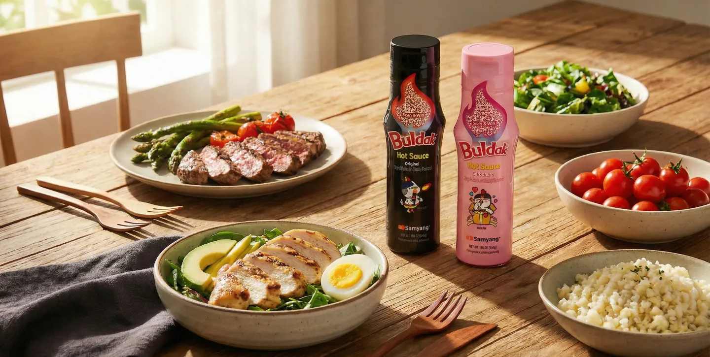 High-Protein Meal Ideas: 5 Easy Keto Lunches with Buldak Sauce