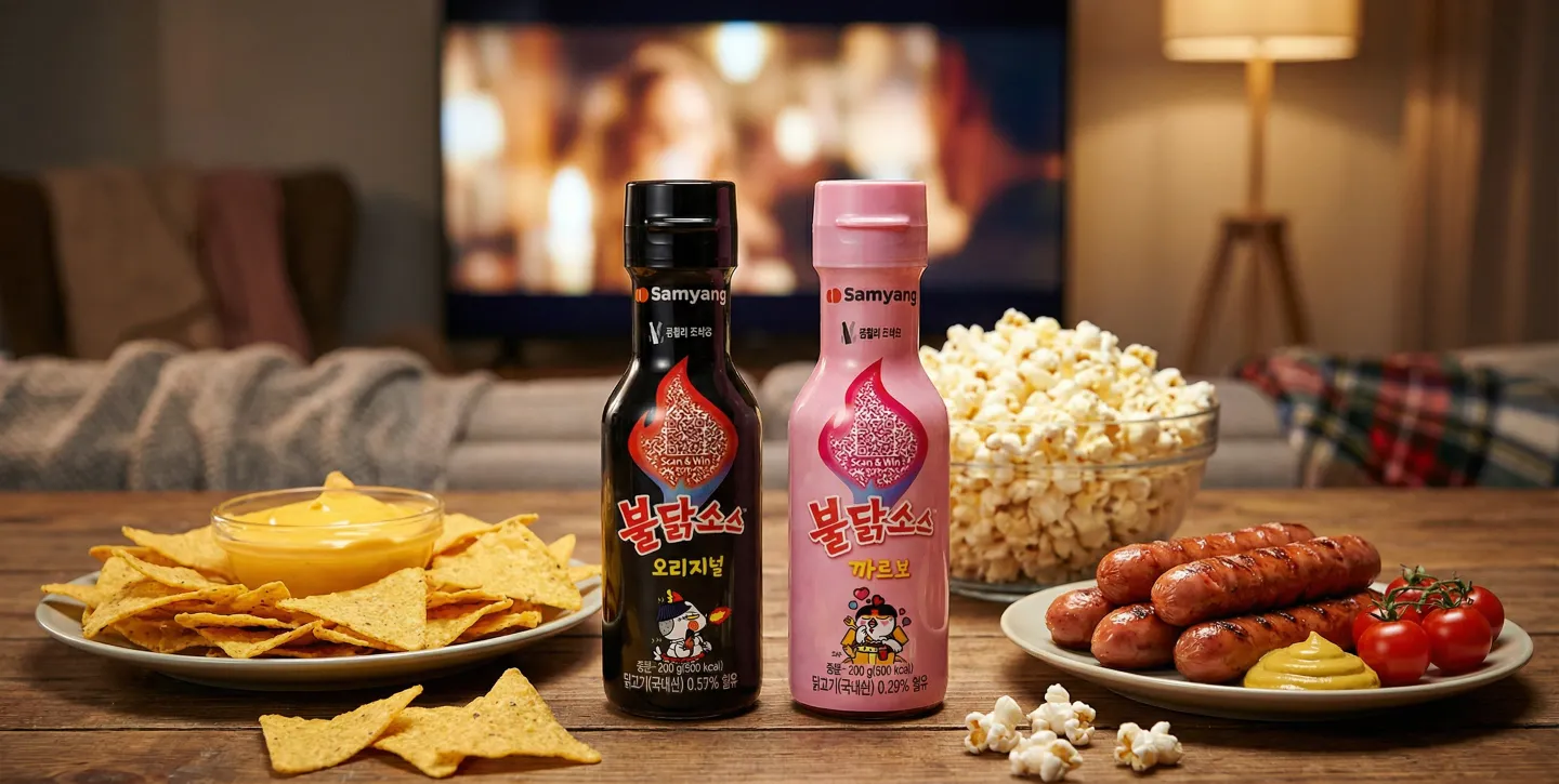 영화 볼 때 뭐 먹지? 불닭 소스를 활용한 초간단 간식 5가지