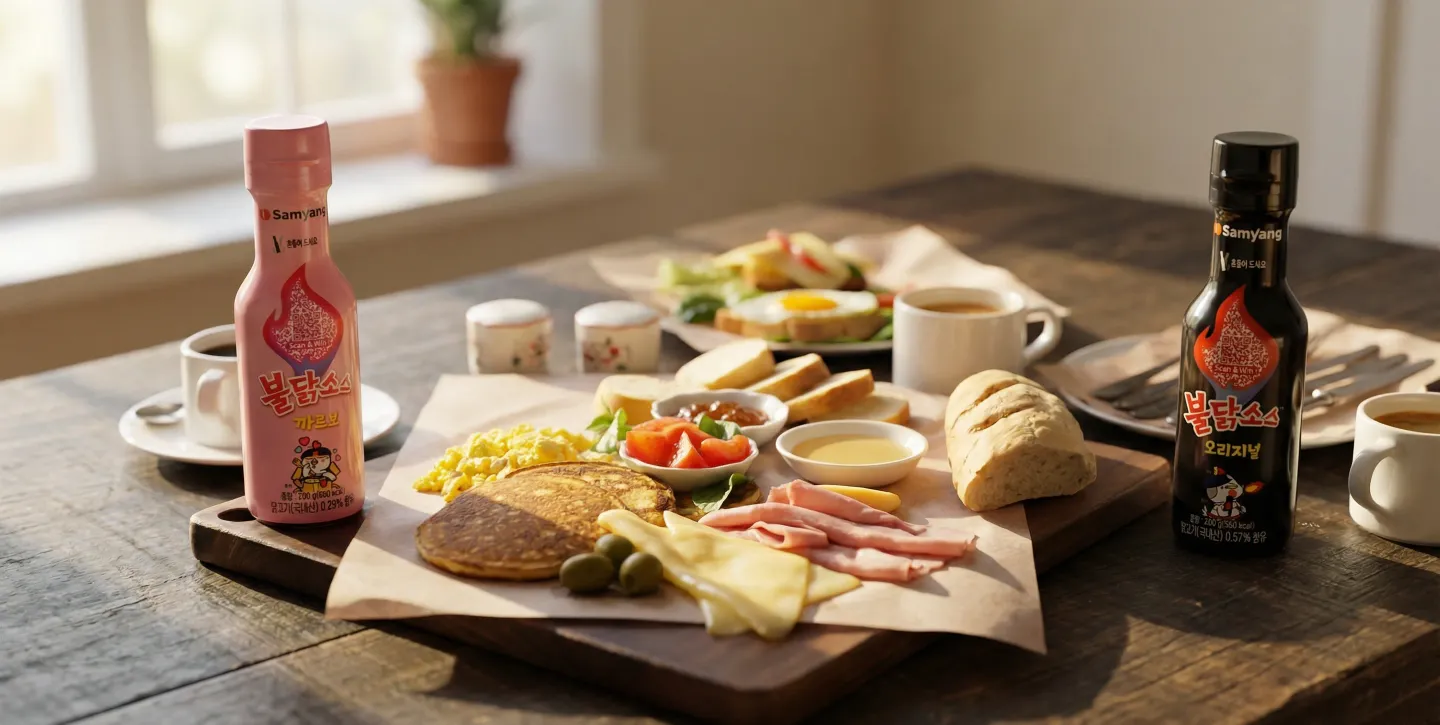 주말 모임 브런치 뭐 만들지? 불닭으로 완성하는 홈브런치 한 상