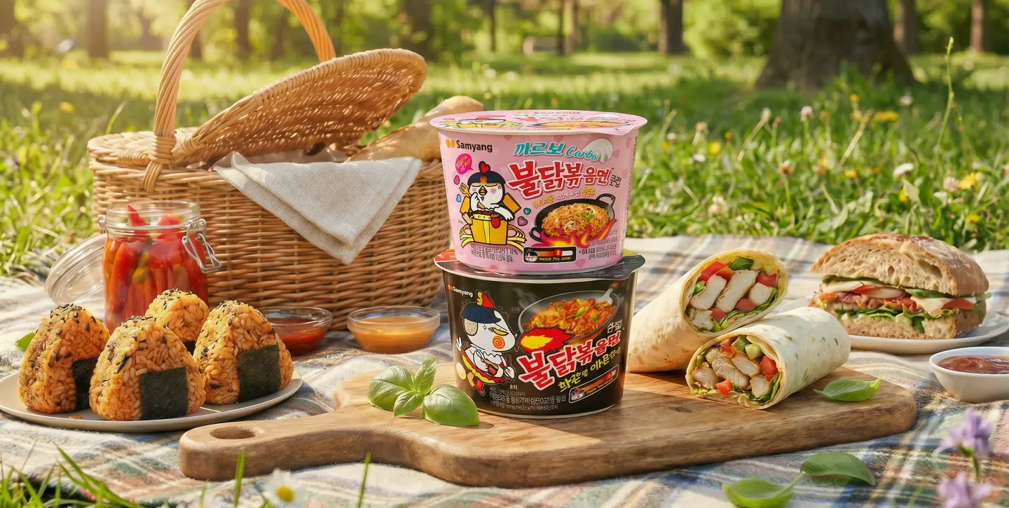 돗자리만 펴면 완성되는 불닭 피크닉 도시락 레시피 5가지