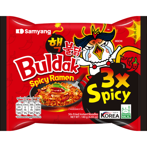 ซัมยัง บูลดัก ฮอต ชิคเก้น 3 เอ็กซ์ สไปซี่ ราเมง 