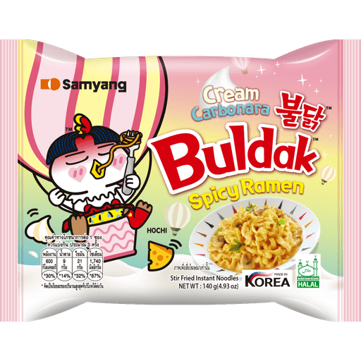 ซัมยัง บูลดัก ฮอต ชิคเก้น ครีมมี่ คาร์โบนาร่า ราเมง