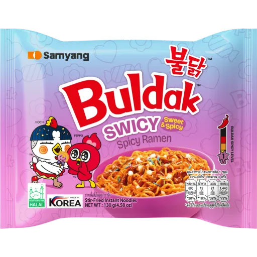 บูลดักราเมนหวานเผ็ด
