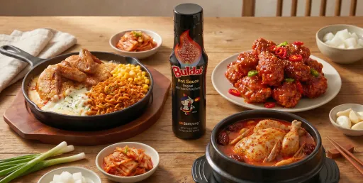 3 Spicy Korean Chicken Recipes: Buldak Fried Chicken, Nurungji & Samgyetang 
