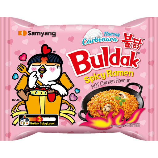Carbonara Buldak Ramen
