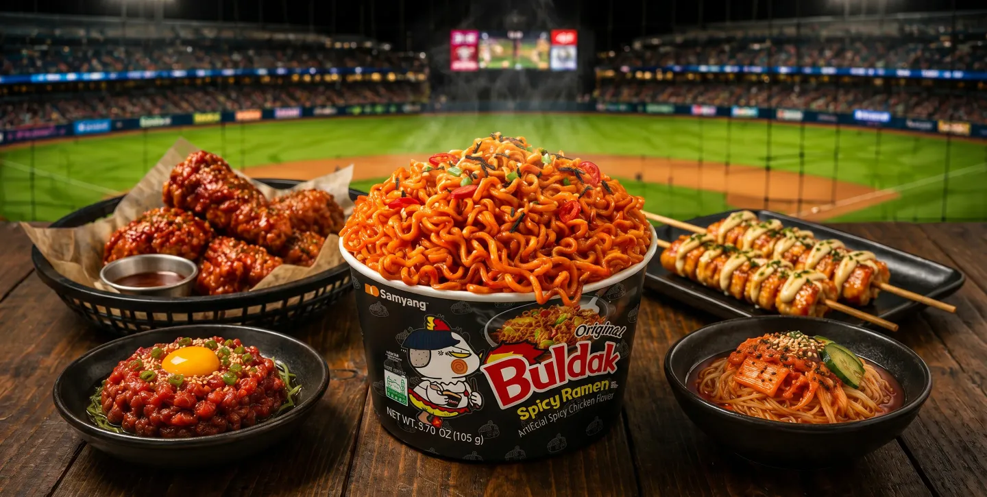 Korean Baseball Stadium Food: 4 Snacks to Recreate at Home with Buldak