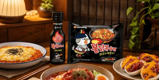 SNS 바이럴 불닭 레시피 4가지