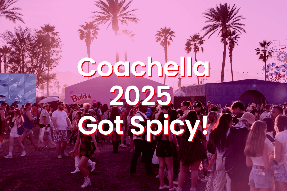 2025 코첼라, 불닭의 매운맛 접수 완료🔥