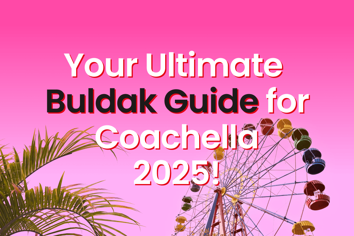 Find Buldak Across the Coachella Grounds! 🍜🌶️🎶