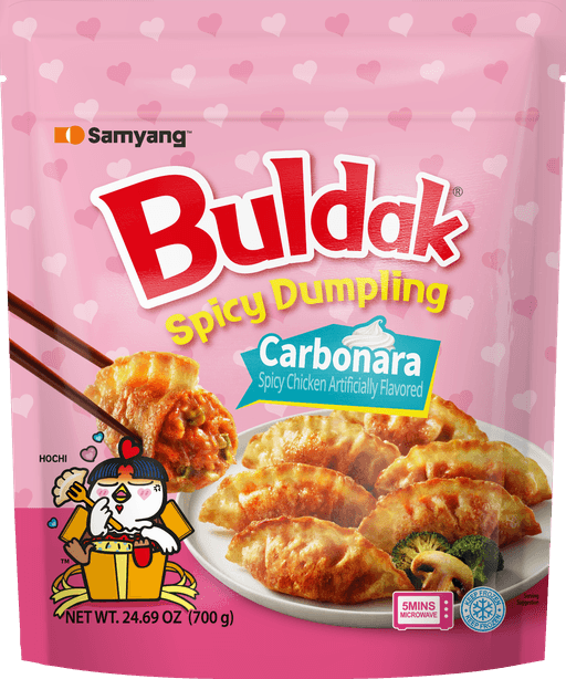 Buldak Dumpling Carbonara