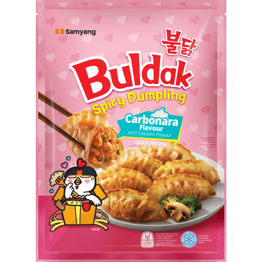 Buldak Dumpling Carbonara