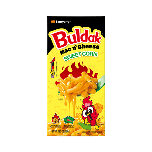 Buldak Mac and Cheese Sweet Corn Box