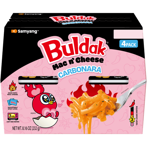 Buldak Mac and Cheese Carbonara 4-cup