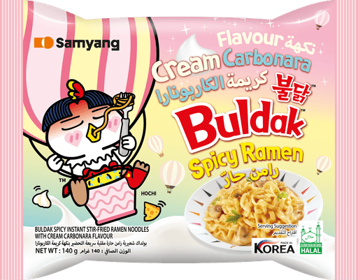 Buldak Ramen Cream Carbonara