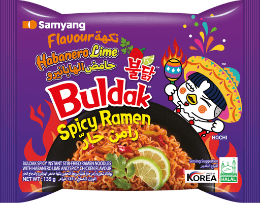 Buldak Ramen Habanero Lime