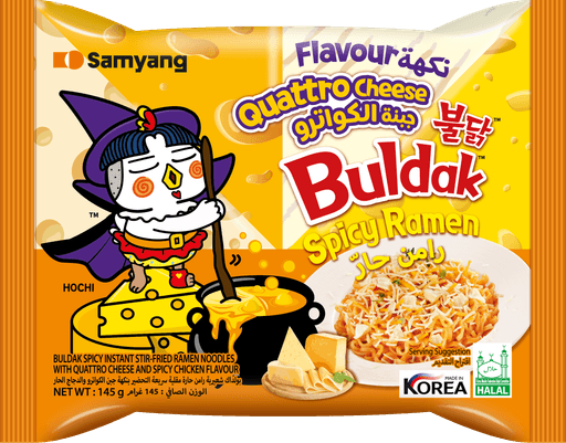Buldak Ramen Quattro Cheese