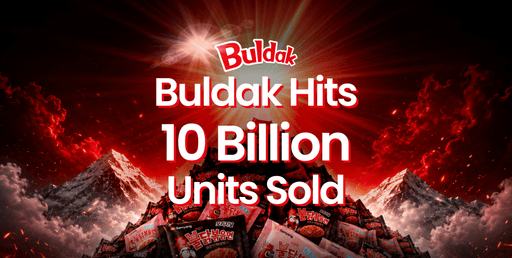 Buldak Tops 10 Billion Packs Sold — 63 Every Second