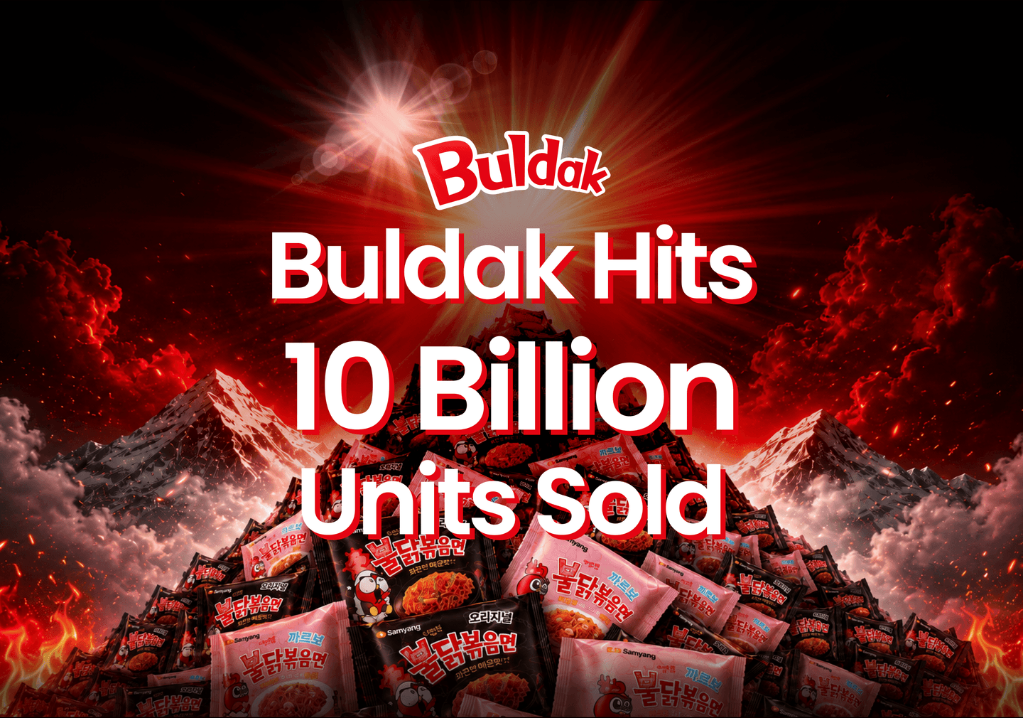 Buldak Hit 10 Billion Packs: What That Number Means