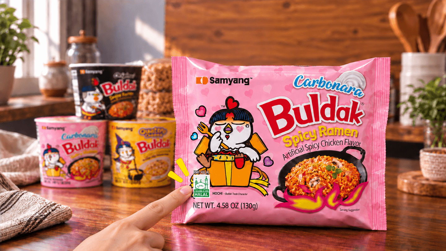 Is Buldak Halal and How Can You Check Your Package