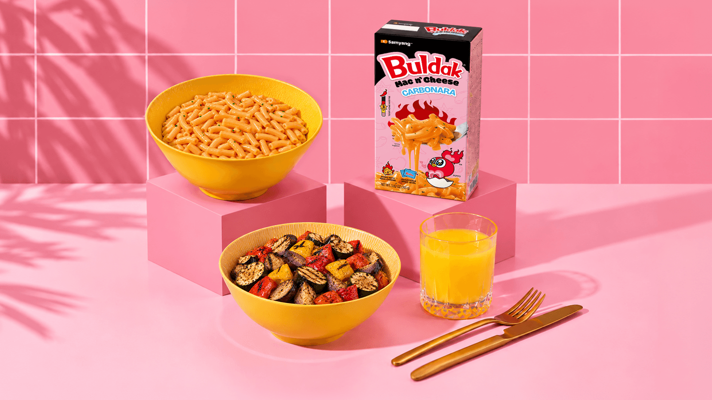 Buldak Mac and Cheese and the Taste of Newstalgia