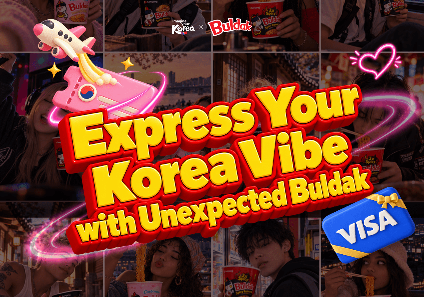 Buldak x KTO: Express Your Korea Vibe Campaign Opens Oct 13