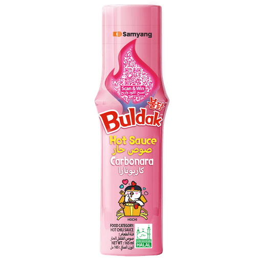 Buldak Hot Sauce Carbonara