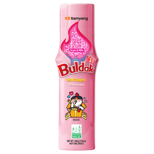 Buldak Hot Sauce Carbonara