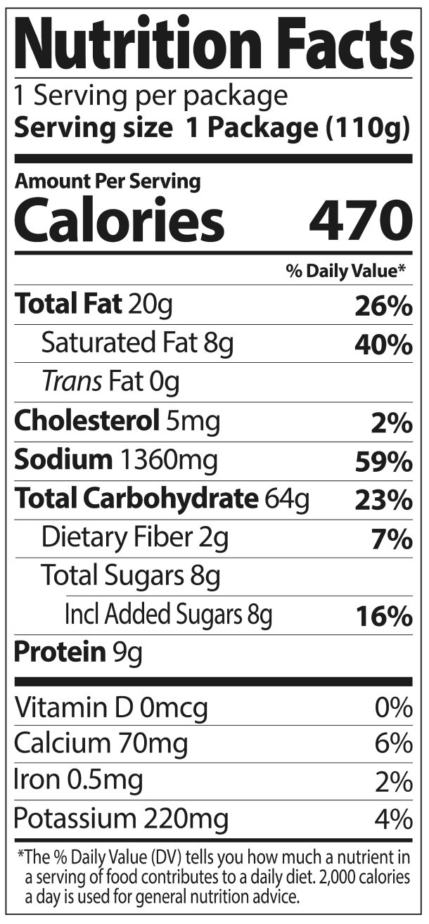 Nutrition Facts